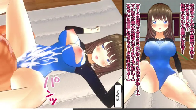 [スタジオVG]【3Dループアニメ】ビフォアフ学園〜女子体操部西川はるかの絶望〜