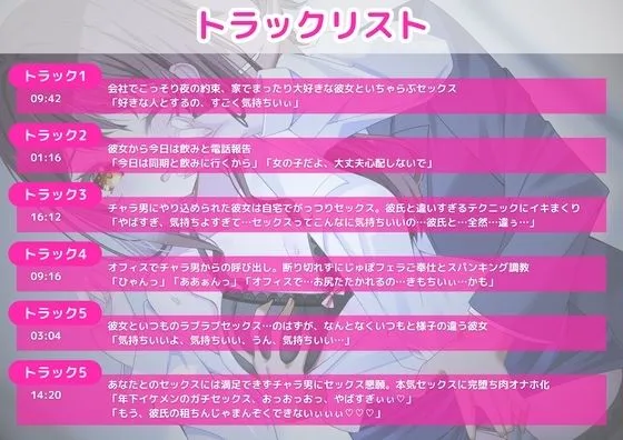 [新規コンテンツ研究会]【胸糞】NTR ようやく付き合えたあこがれの先輩OL彼女が圧倒的セックス格差のヤリチン大学生にどっぷりハマって完全オナホ化