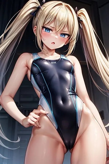 [ふぉふぉ狐]【R-15】競泳水着少女にニラマレるCG集