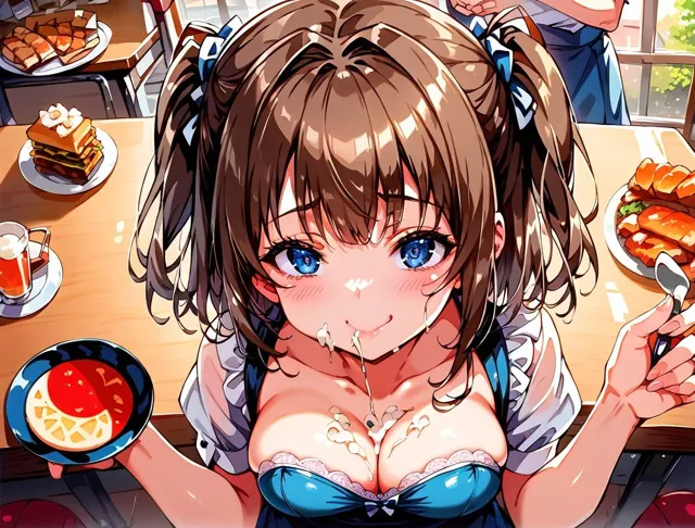 [イシスの囁き]カフェランチでアタシも一緒に食べちゃって！