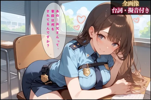 [夜のたしなみ]落とし物を届けに交番に行ったら可愛い女性警察官が1人だった【全画像台詞・擬音付き】