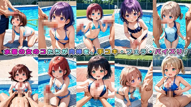 [S.N.L]Poolside preteen sex