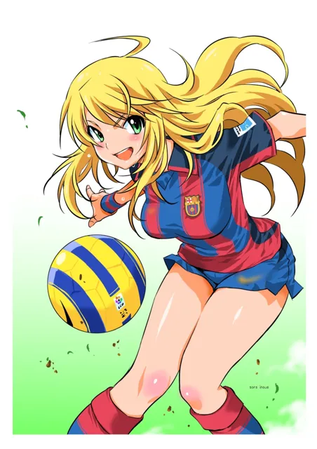 [いのうえ空]THE IDOL○@STER SOCCER illustration（コメント無し電子限定）