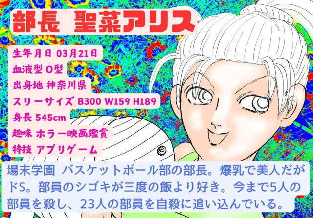 [神田森莉]爆乳のバスケ部長にチンチンをハサミで切断されてしまったボク！【金蹴り・電気あんま・焼き土下座・強●射精・性器切断・強●性転換】