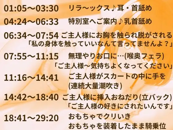 [かえでの木]【メイド×ご奉仕おもちゃエッチ】ご主人様を特別室へご案内～ご主人様に使われたい～