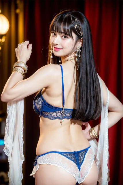 [AI4090man]AIベリーダンス！サンバ！サンバ！女体を彩るコスプレ黒髪清純アイドル風の娘だけを視界に入れていたい5