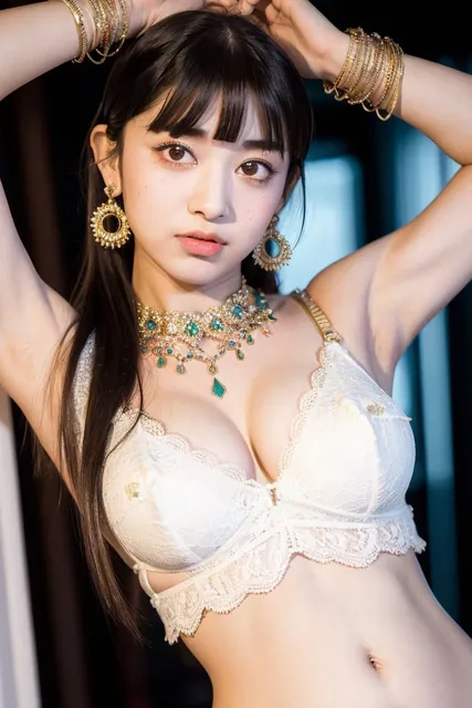 [AI4090man]AIベリーダンス！サンバ！サンバ！女体を彩るコスプレ黒髪清純アイドル風の娘だけを視界に入れていたい7