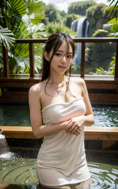 [AI_GravureArt]AI photobook 温泉