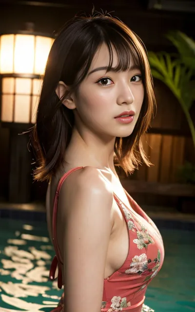 [AI_GravureArt]AI photobook 温泉