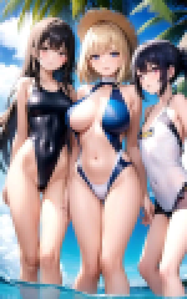 [インフォエロティカ]夏のプールで逆ナンされまり？