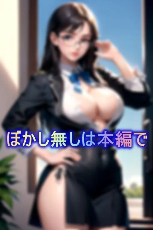 [蟹江西]地味なメガネっ娘巨乳JKが友達の弟の童貞を狙う痴女だった