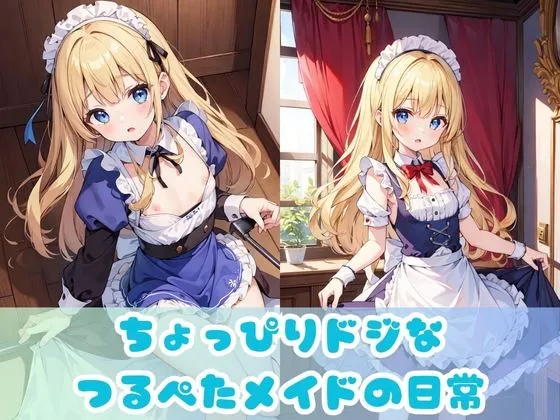 [美女AIコレクション]【碧眼金髪ロリ】青い目をした東欧のつるぺた美少女メイドの日常！ちょっぴりドジな貧乳ちっぱいがご主人のために中出しセックスとフェラでご奉仕！