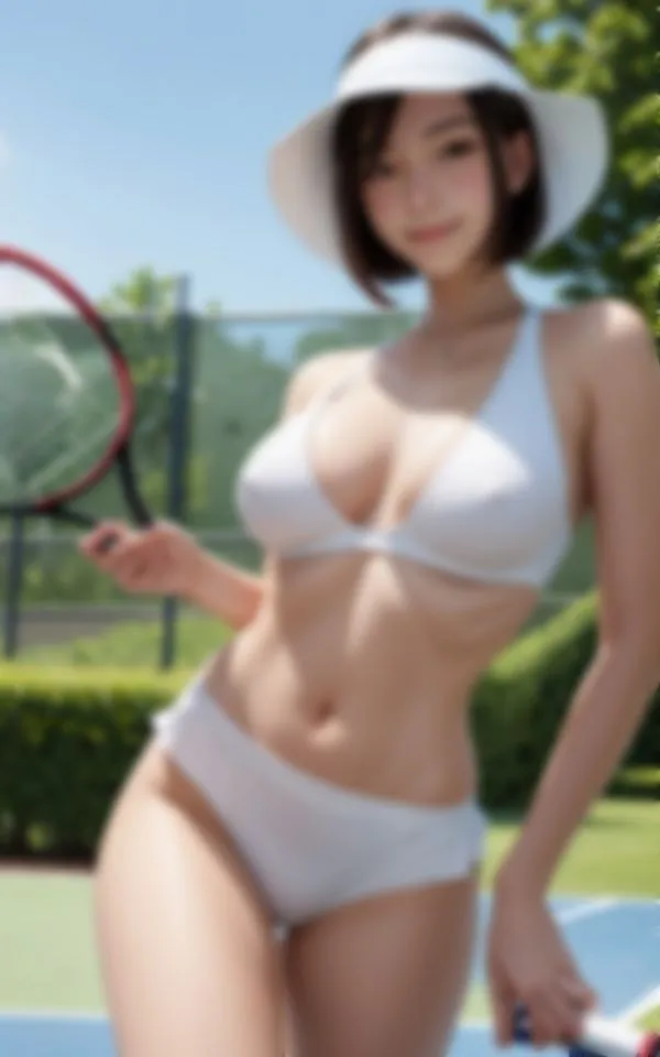 [AIラブガール]エロすぎて生意気なテニサーの姫Hな写真撮影集