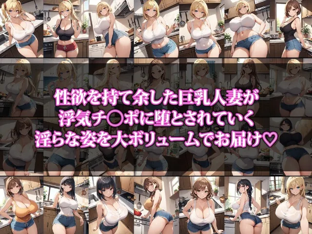 [猫P2]【90%OFF】昼下がりの巨乳人妻NTR