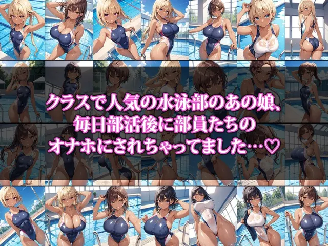 [猫P2]【90%OFF】共用オナホにされた水泳部員2