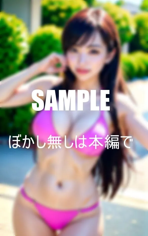 [AI美女LABO.13]エロいマイクロビキニ美女たちの写真集1