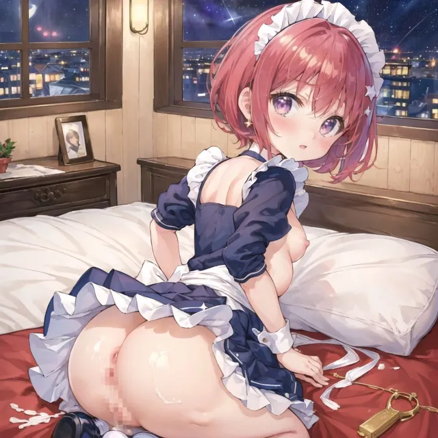 [Loliガールズコレクション]【85%OFF】【vol9】夜空が綺麗な日に夜●いしにくるつるぺたメイド