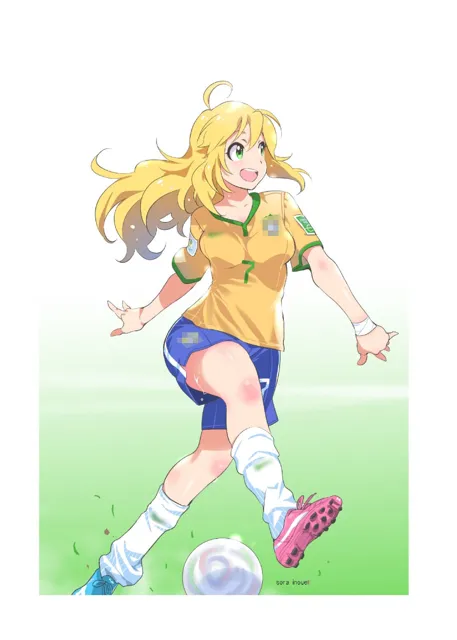 [いのうえ空]THE IDOL○@STER SOCCER illustration 3（コメ無し電子限定）