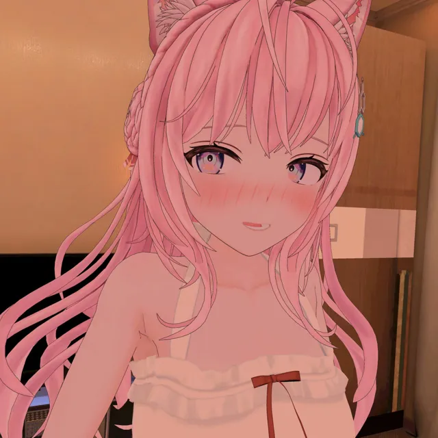 [あーるあーるあーる]【VR対応】博衣こ〇りとホテルで騎乗位えっち【日本語/English】