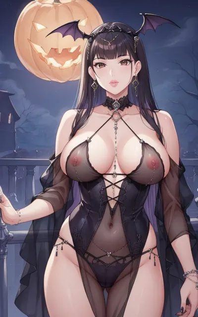 [まぁる]セクシー魔女とハロウィン