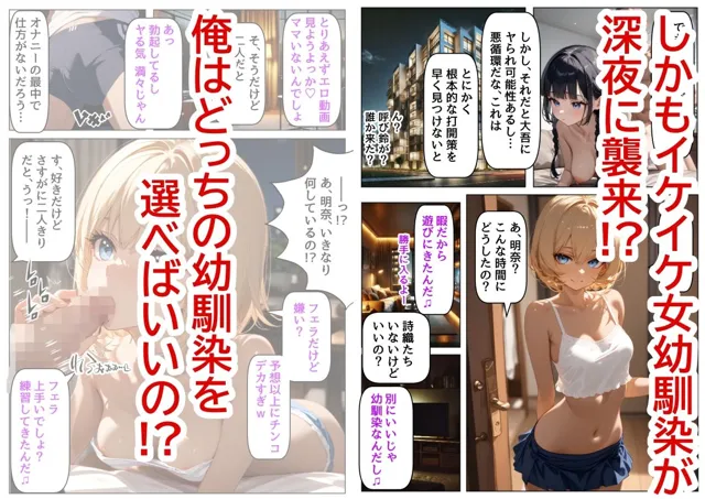 [花田殿下]【30%OFF】初体験に興味ある幼馴染4人で、AV鑑賞会してみる