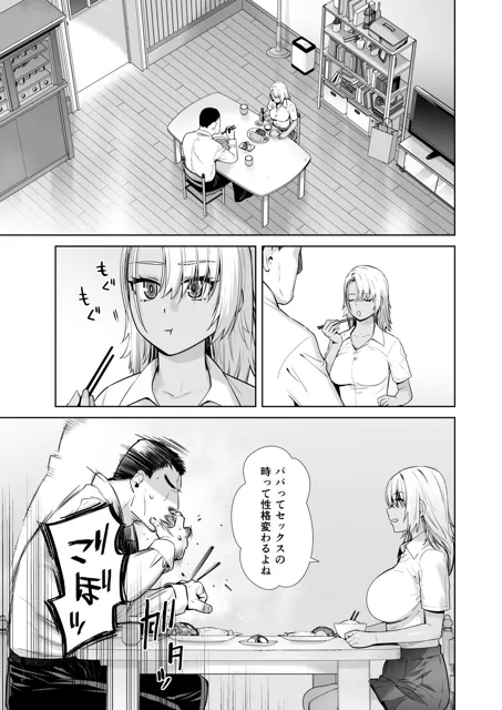 [紅茶屋]ギャル娘が父親との愛情ックス3