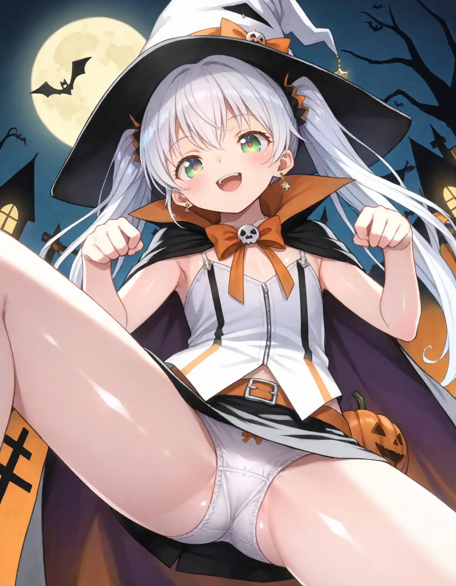 [Starrysky]ハロウィンコスプレで〇リパンチラ