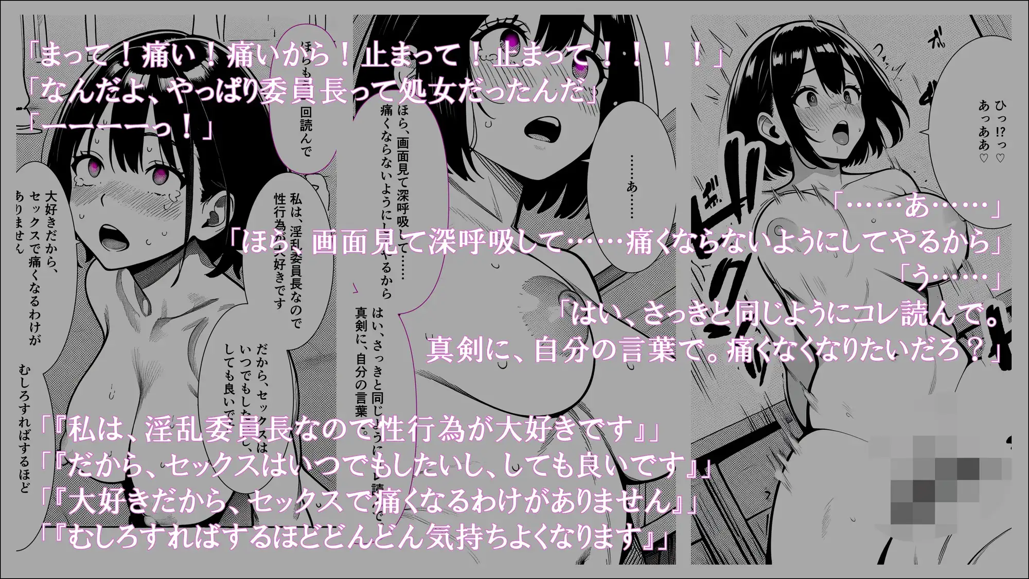 [ほしあかりワークス]【学生常識改変】風紀委員長から淫乱委員長になった私の記録3 セックスが当たり前になった日