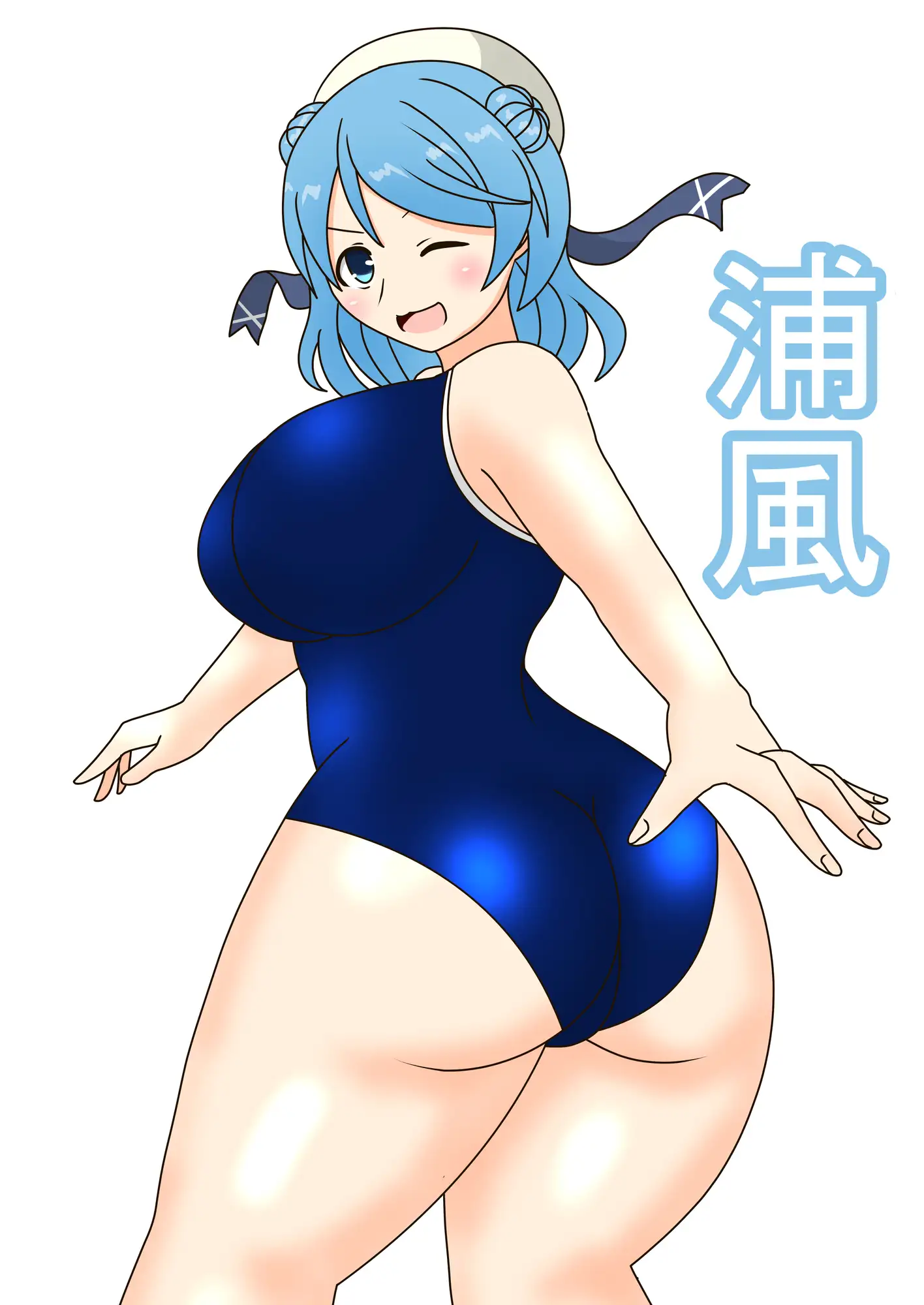 [モリモンの森]艦娘スク水イラスト本