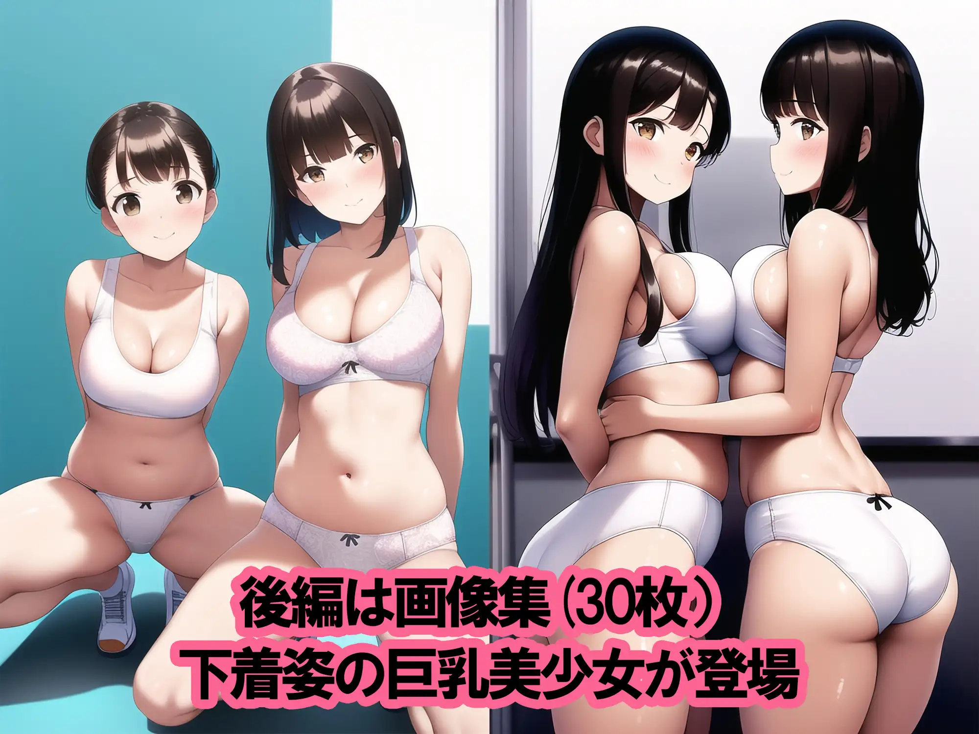 [ジュニアブラが好き。]ジ◯ニアブラのカタログ8～巨乳少女編