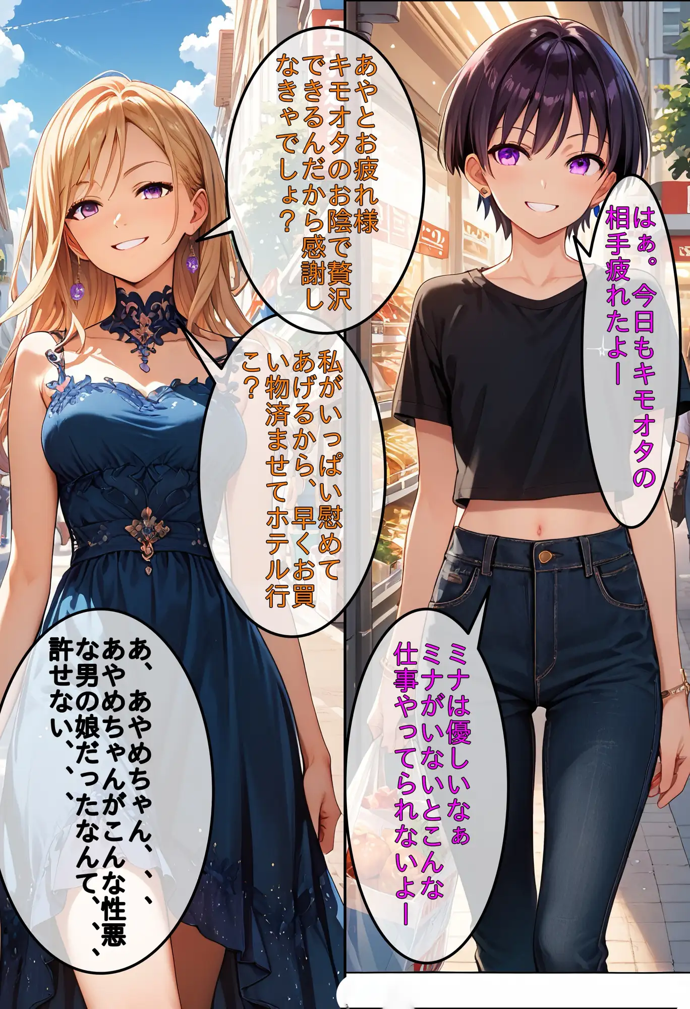 [スタープロダクション☆]女の子のフリをしてファンを騙す性悪な男の娘アイドルは僕のおち〇ぽでわからせてやるのだ