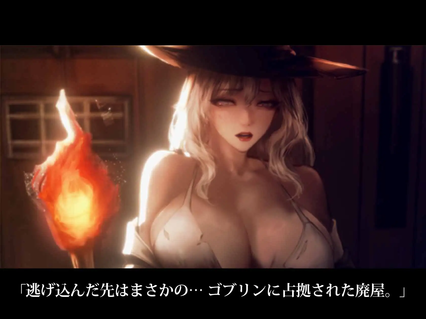 [さえ | SAE]【Live2D】 淫紋を持つ大魔法使いエルフを雑魚ゴブリンの手から救った。