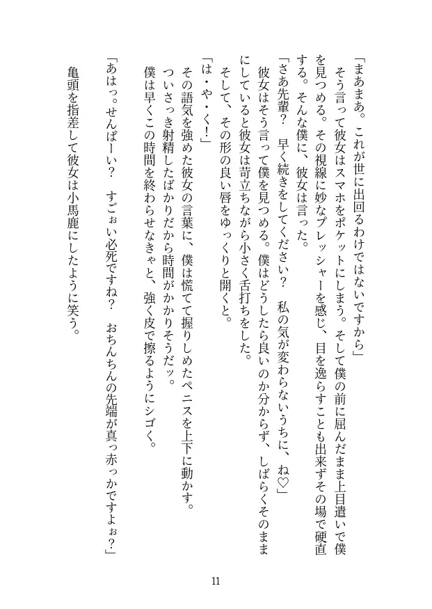 [マキバニヅ]ドSな後輩に責められる僕は今日も情けない声をあげる。