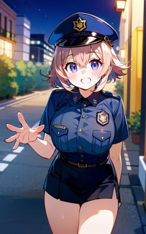 [みっくすゼリー]おちんぽ警察出動！こんなにおっきいの違反だぞっ！小さくしてアゲルね。