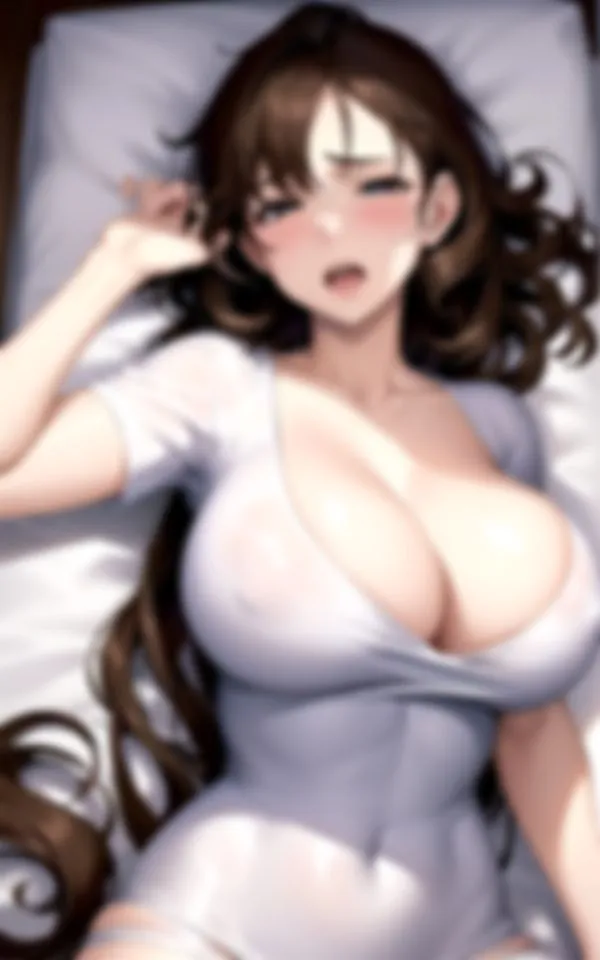 [AI imagination]向かい部屋の巨乳奥様と彼女に内緒にひたすら性行