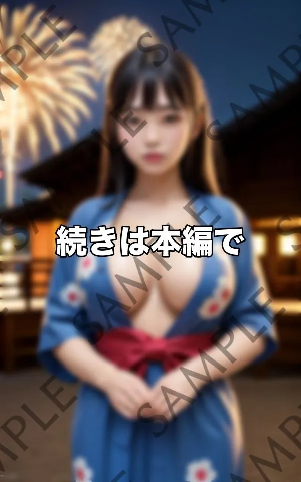 [ボインの時間]花火より君の巨乳の方が美しいよ...はだける浴衣から溢れる乳にみんな釘付け