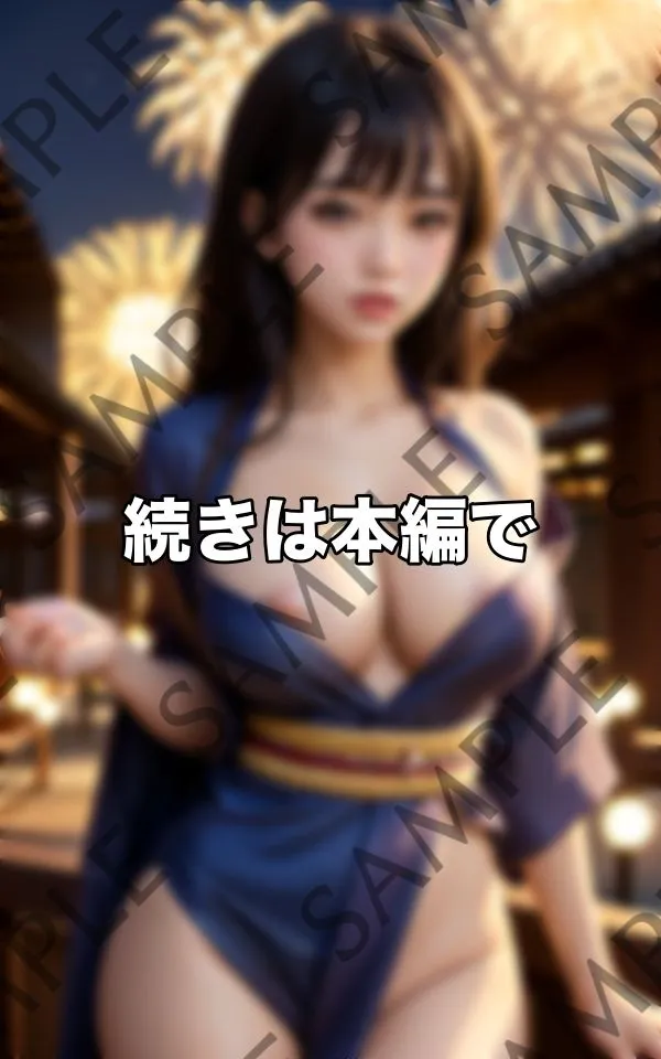 [ボインの時間]花火より君の巨乳の方が美しいよ...はだける浴衣から溢れる乳にみんな釘付け