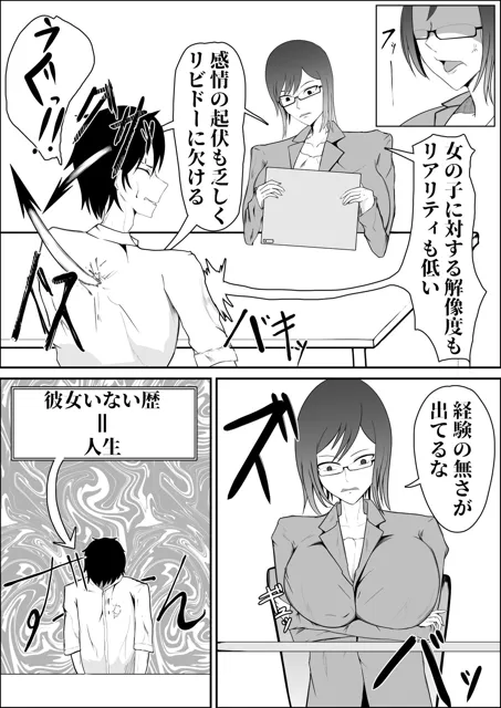 [旧型溶鉱炉]童卒〜爆乳編集のエロ漫画指導