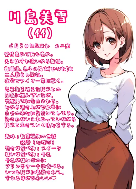 [ままらぶ]大好きな巨乳ママと恋人になったら毎日えっちで幸せすぎた話