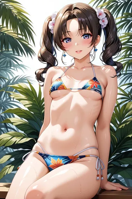 [ぱてぃすりーず]夏色ビキニコレクション〜貧乳編1