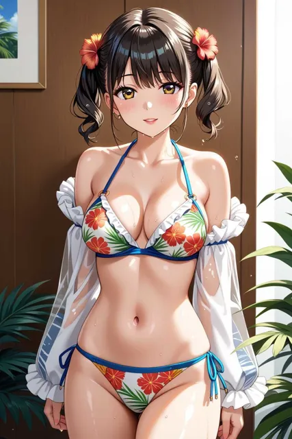 [ぱてぃすりーず]夏色ビキニコレクション〜普通乳編1