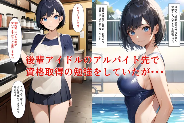 [ぴちゆめ堂]セフレの後輩アイドルと夏の思い出