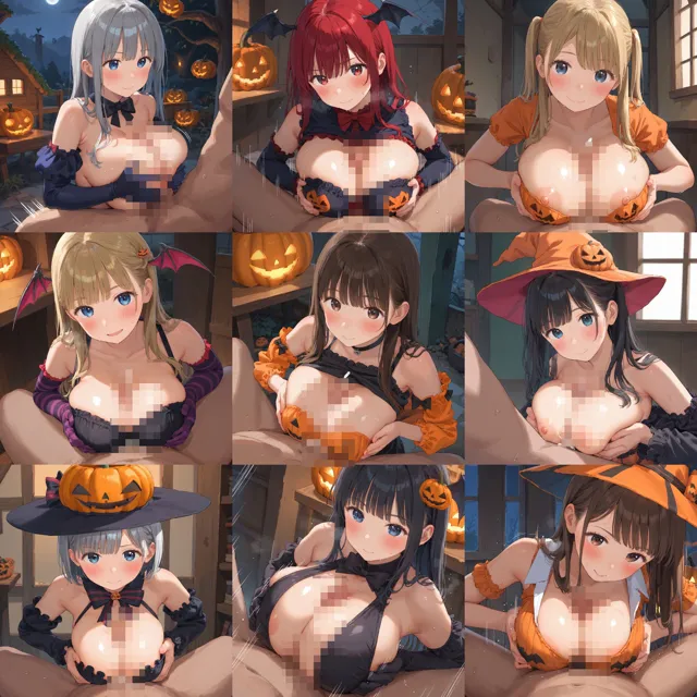 [にゃんはっぴー]ハロウィン仮装少女と楽しむプライベートSEX♪