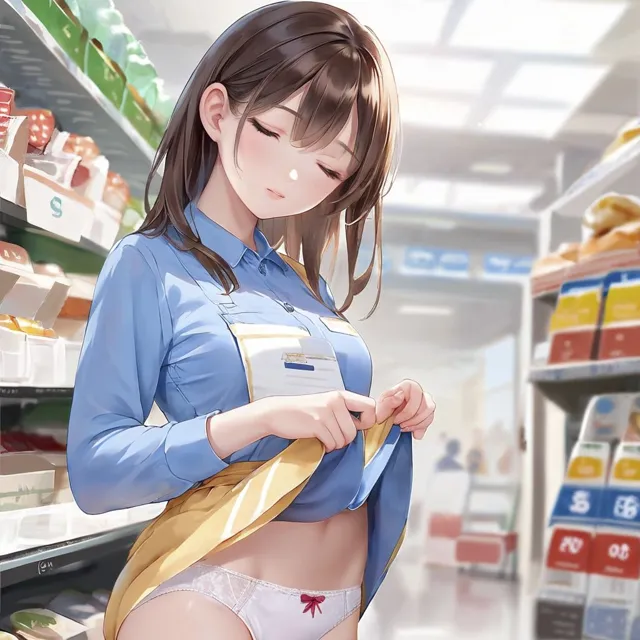 [おまたのテント]コンビニSEX！彼氏よりでかい店長チンポ -ねえ店長Hしよ-