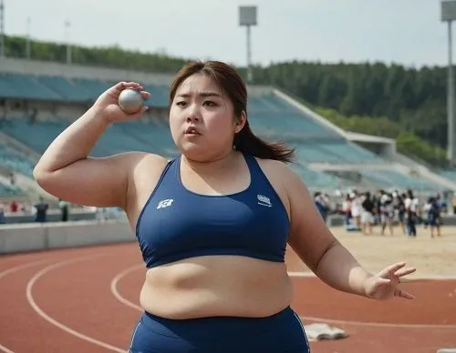 [むっちむちなぽっちゃり]【汗かきスポーツ編】むっちむちなぽっちゃり女子校生ver10