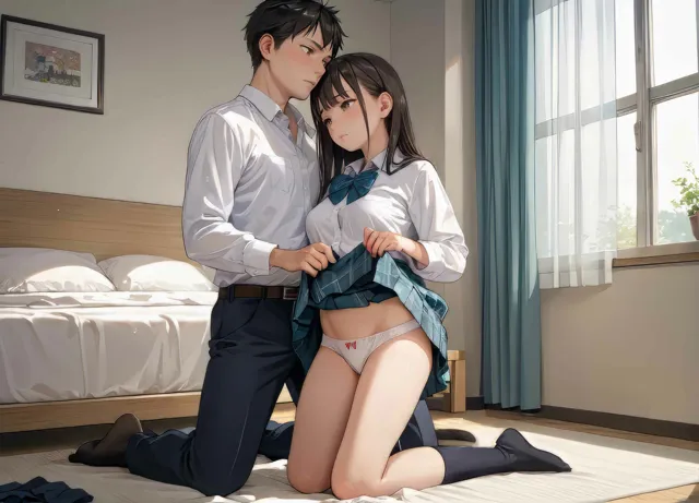 [みるくがーる]義妹のパンチラでオトされる兄