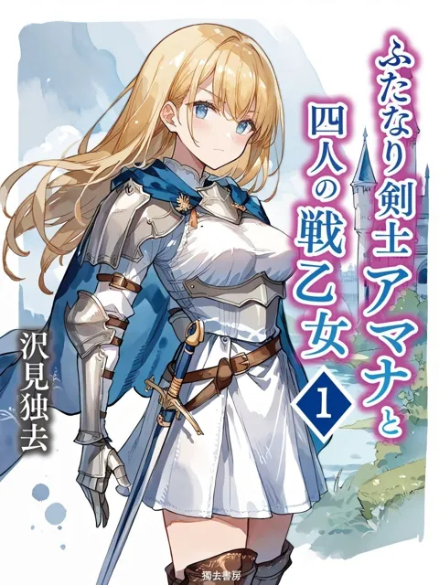 [獨去書房]ふたなり剣士アマナと四人の戦乙女 第1巻