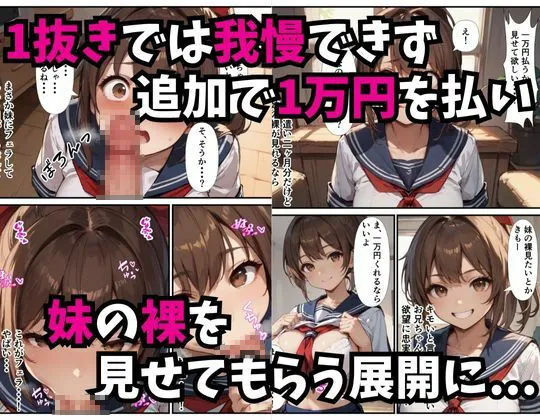 [あくめくん]【85%OFF】エロい体の妹にお金を払ったら中出しできた話