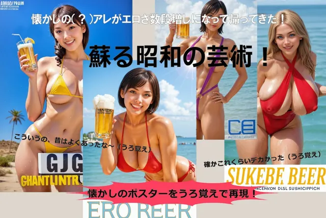 [nice niche neet]えろ過ぎ！？ビールポスター