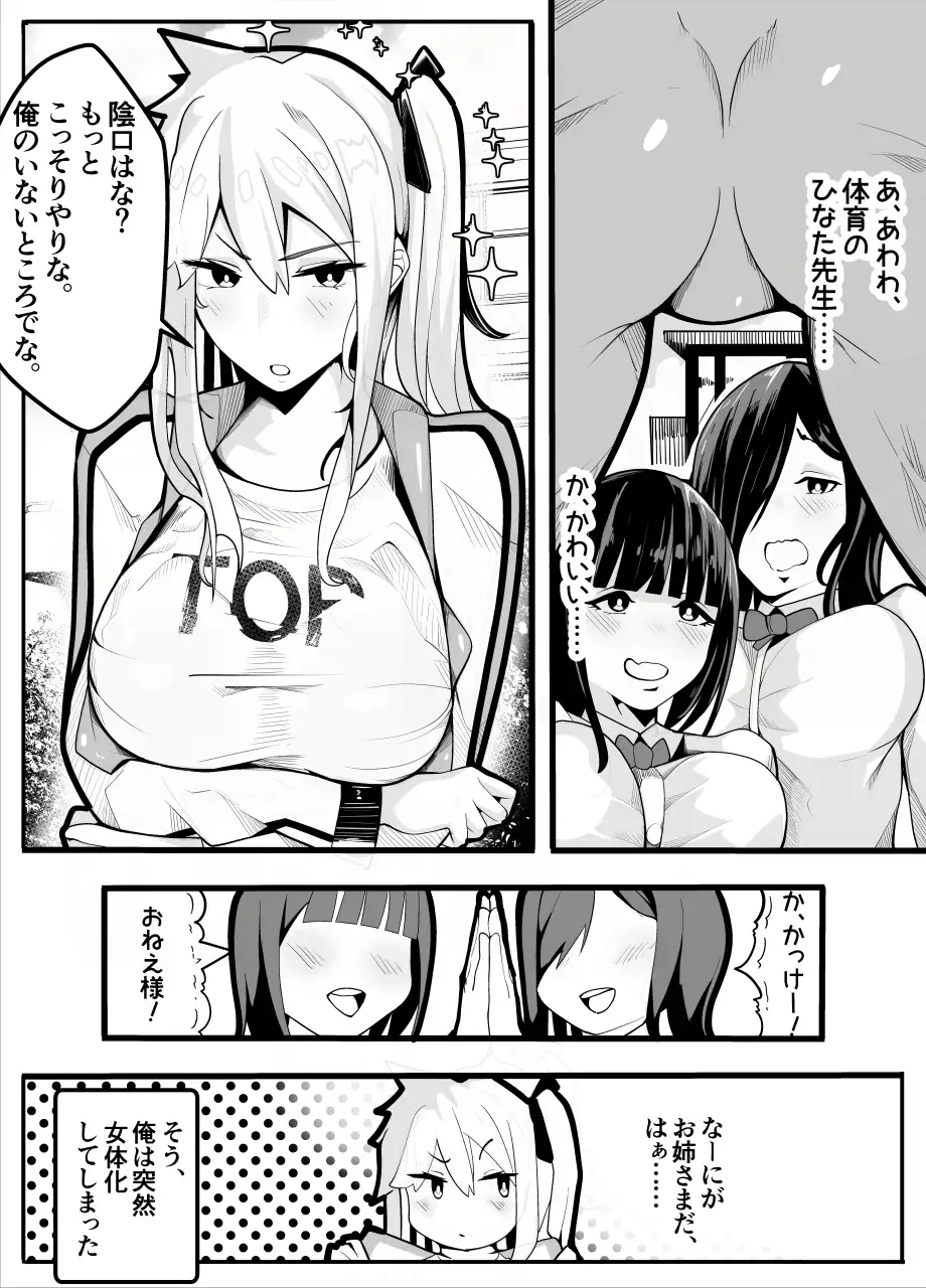 [牙を剥く]【TS】TSぶ!～体操着編～【女体化】